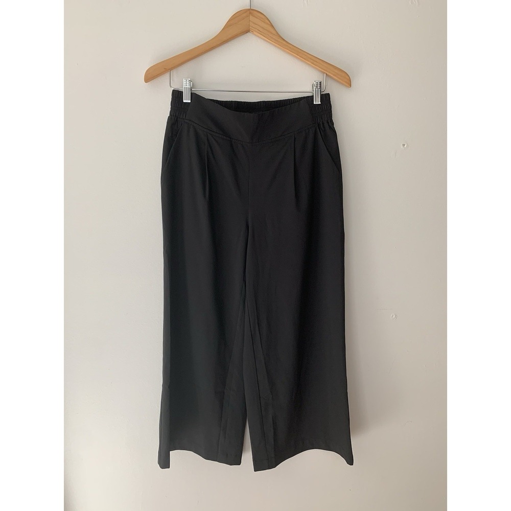 Quince Performance Tech Wide Leg Pants SzS Athletic Wrinkle Resistant Quick Dry